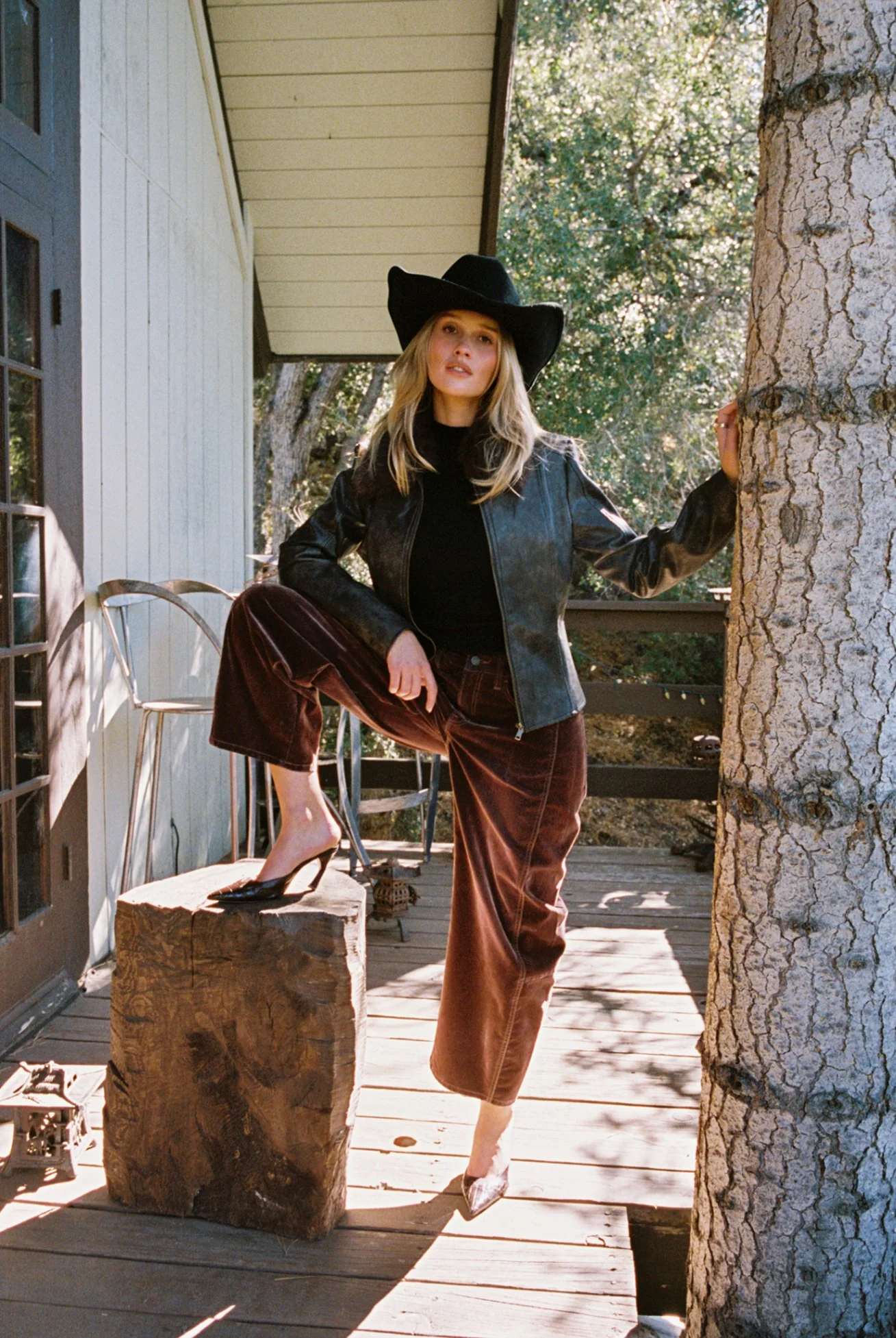 Beckett Espresso Vegan Leather Jacket - Image 5