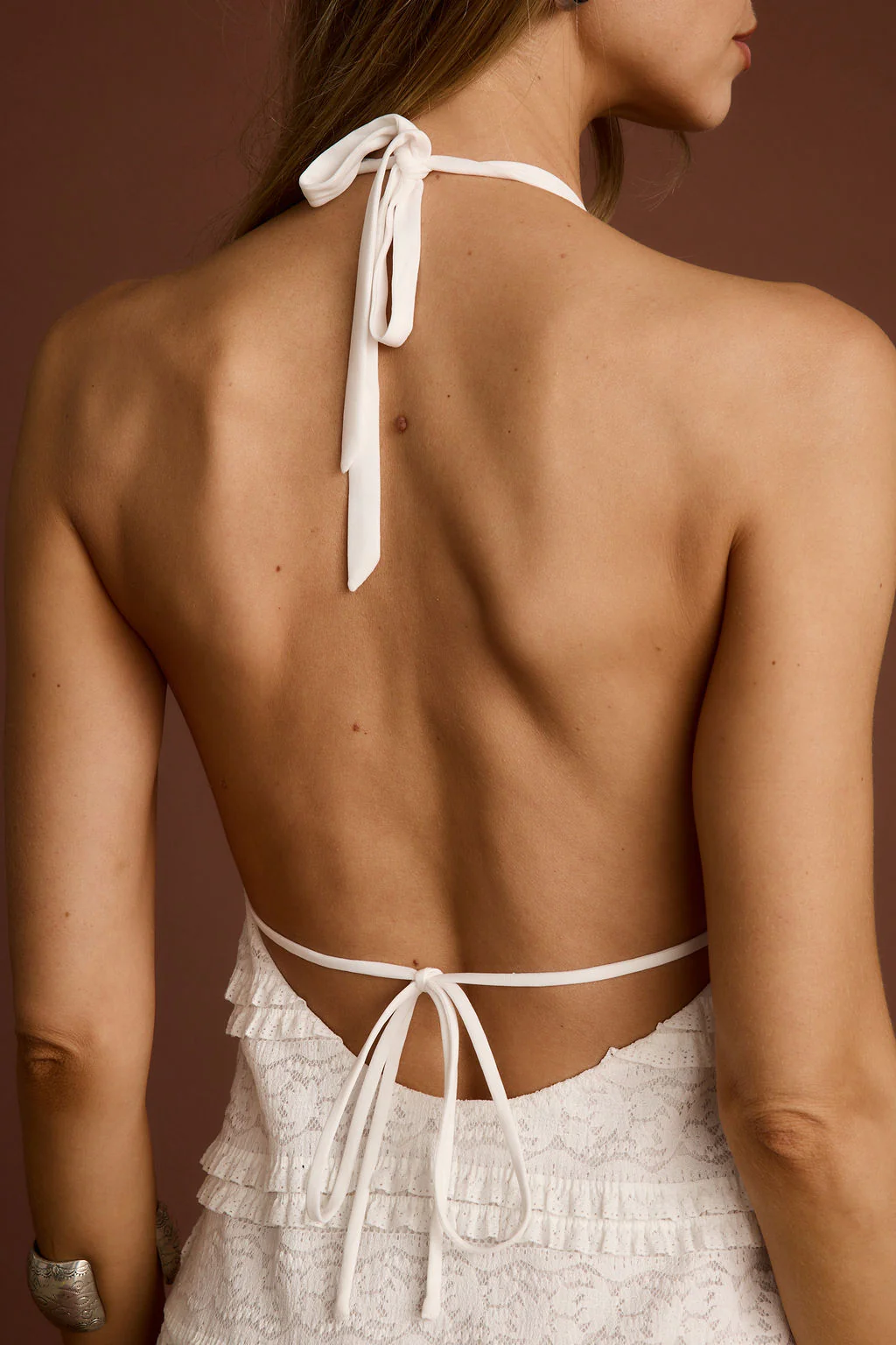 Dakota White Mini Dress - Image 7