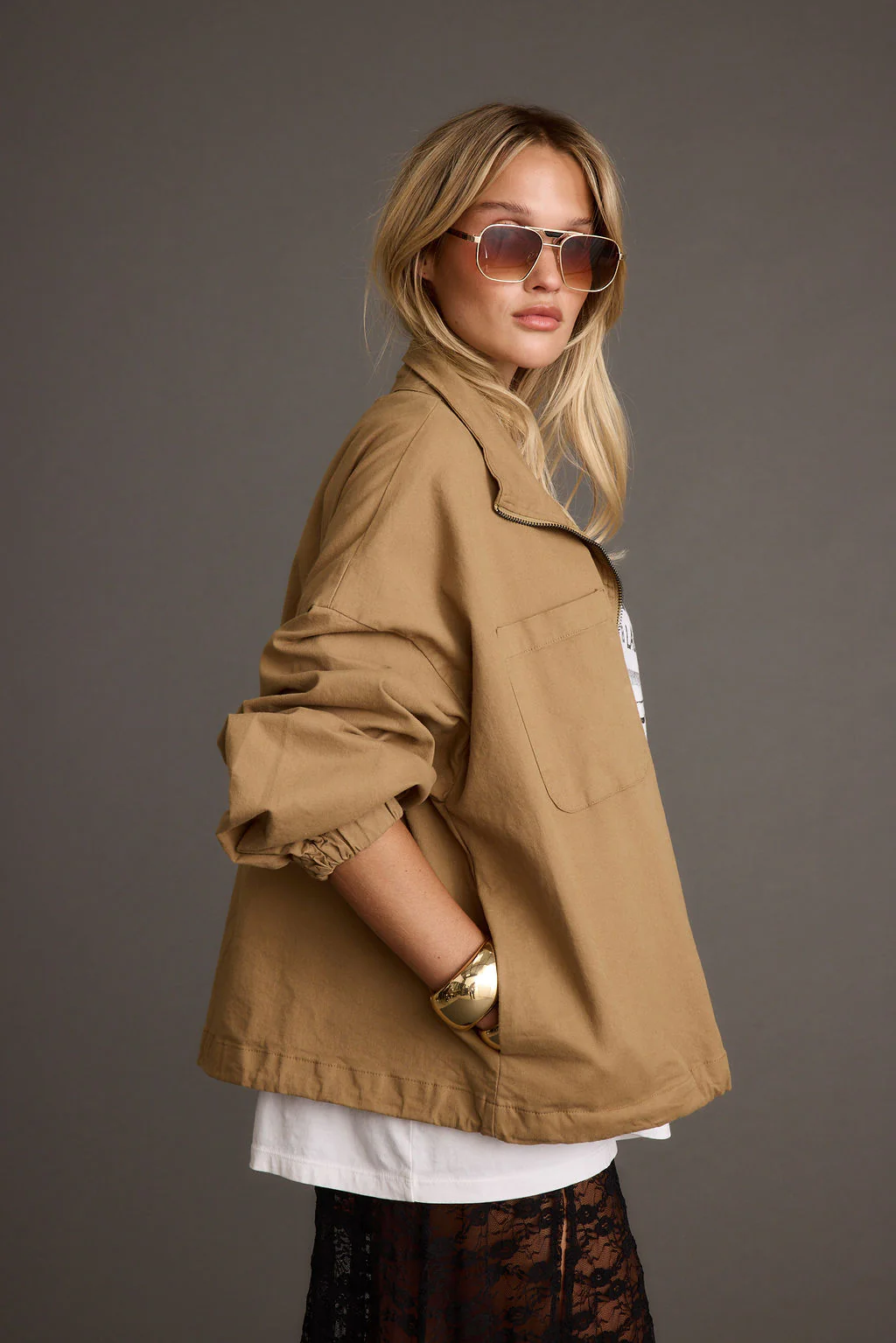 Fairfax Canvas Relaxed Fit Utility Jacket - Image 5