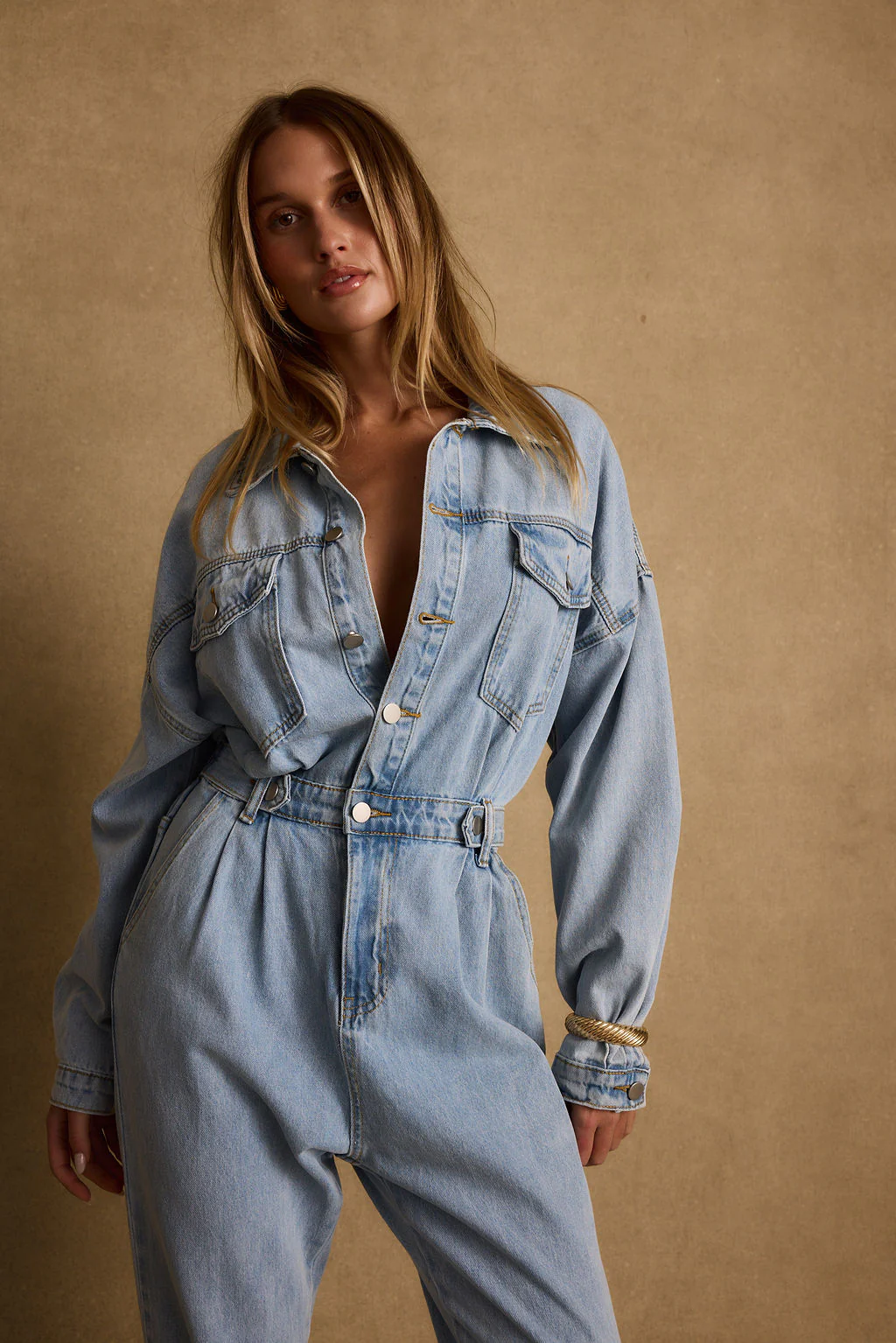 Hendrix Denim Jumpsuit - Image 9