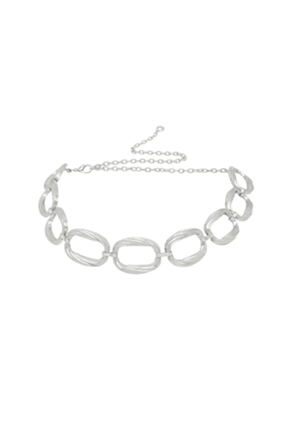 Mirage Silver Chain Belt - Image 2